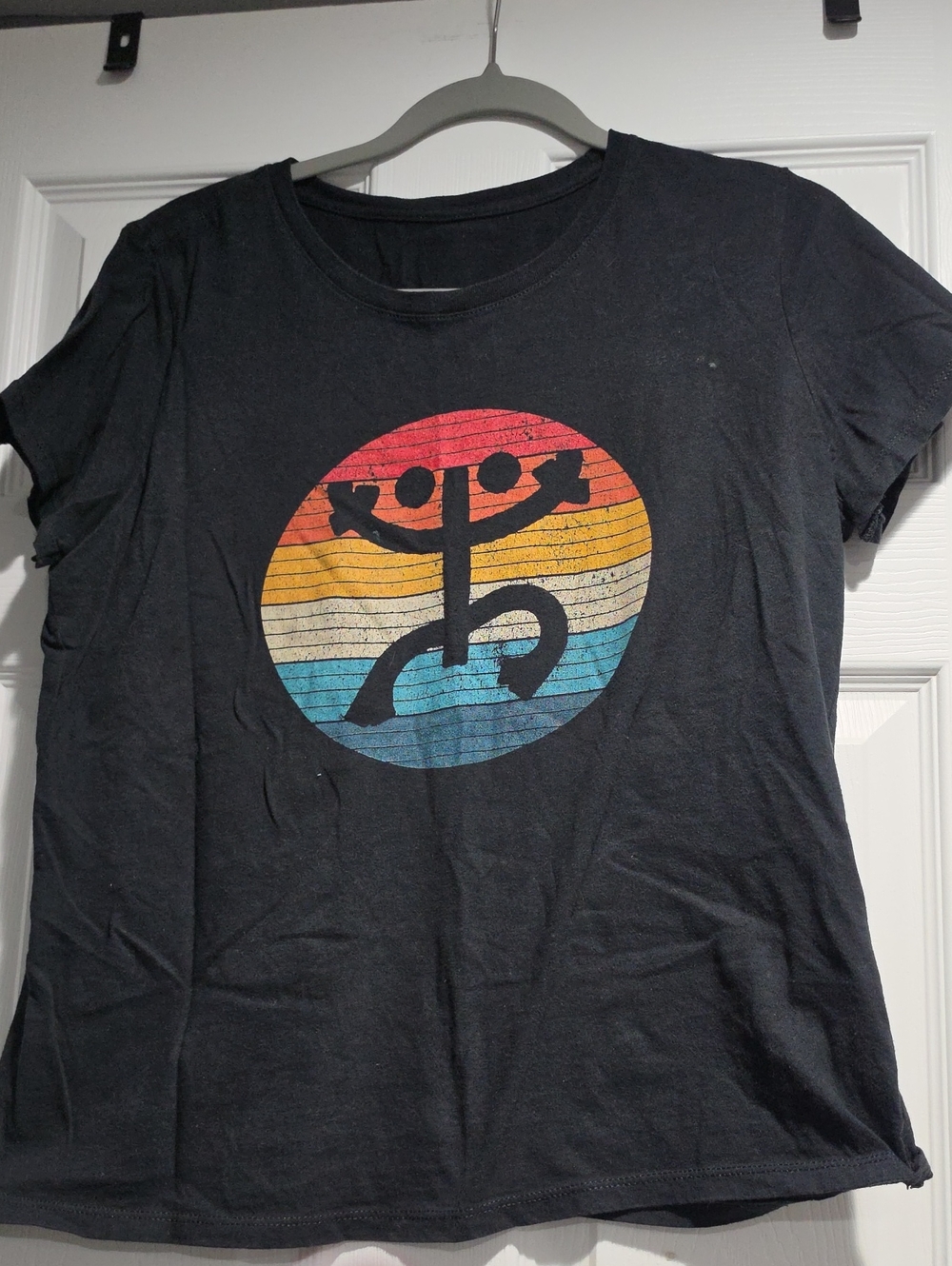 Gildan Black Tee with Taino Graphic